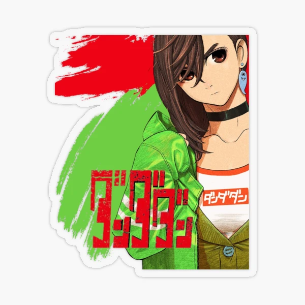 DanDaDan - Momo Ayase- Manga Design | Sticker