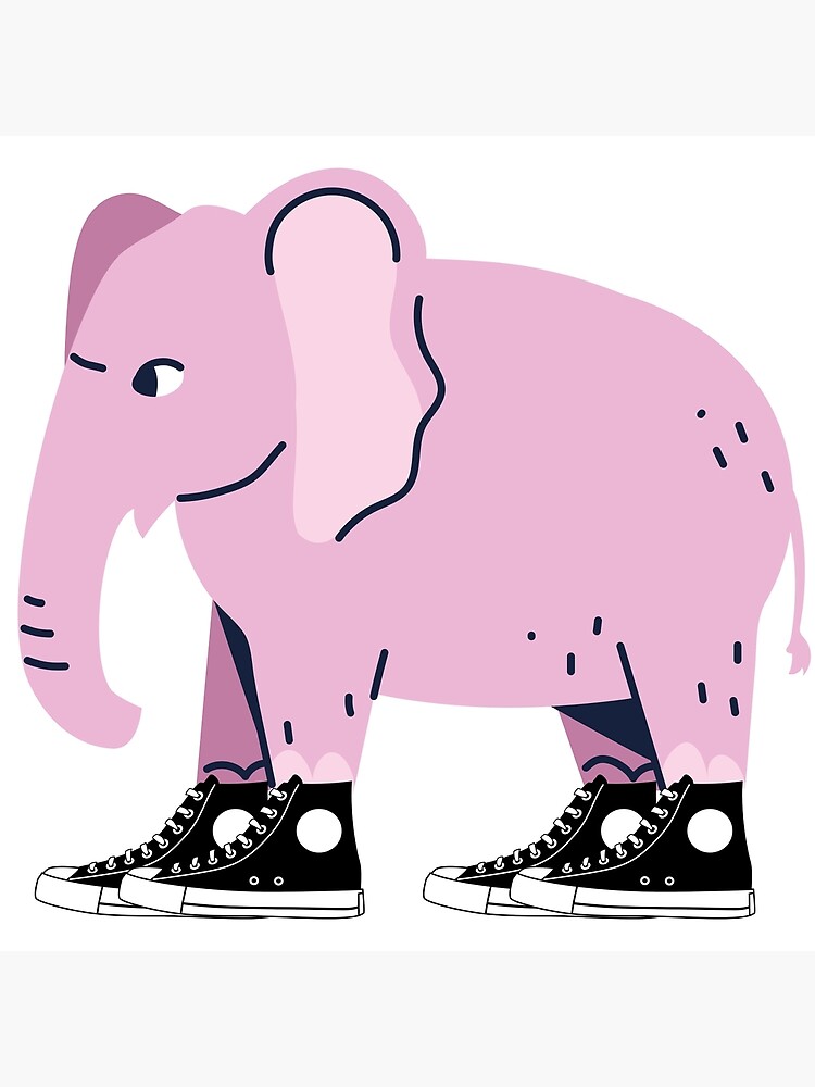 "Animals Wearing Shoes" Poster for Sale by AbildtrupArt Redbubble