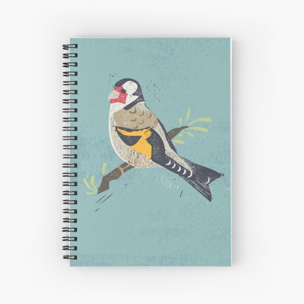 GOLDFINCH Spiral Notebook