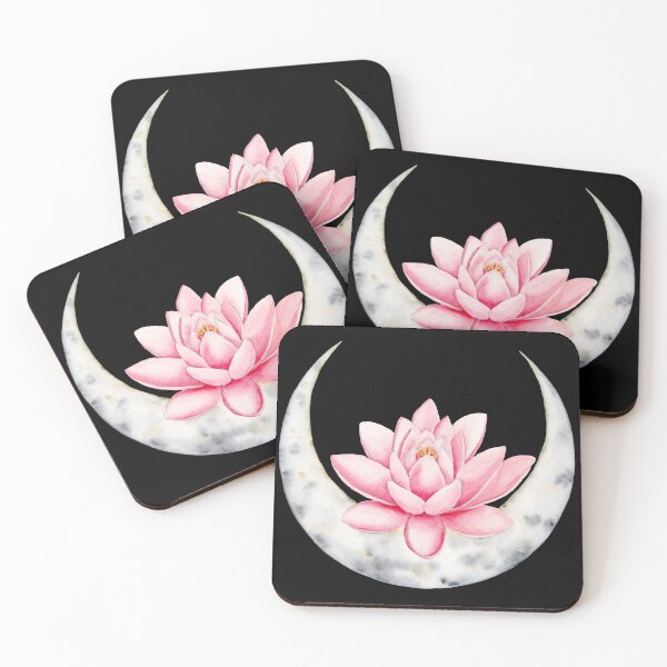 Item preview, lunar lotus designed and sold by AmethysteCrea.