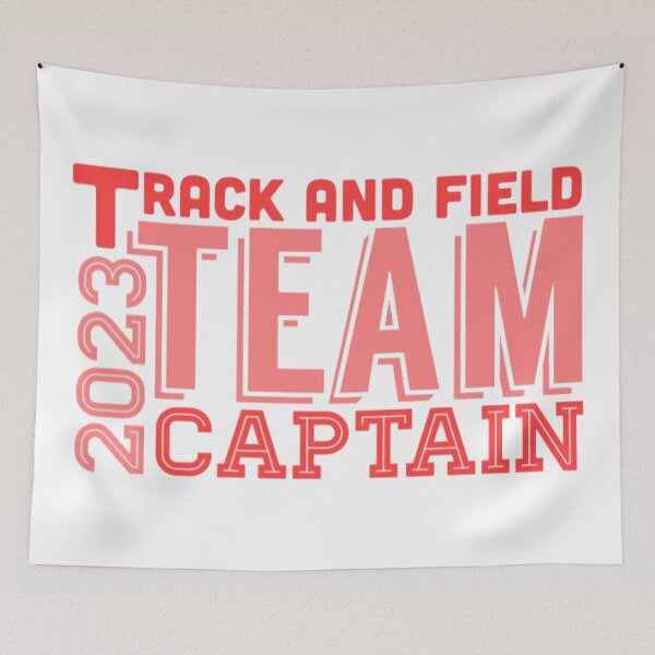 Item preview, Track and Field Team Captain 2023 designed and sold by radiantdark.
