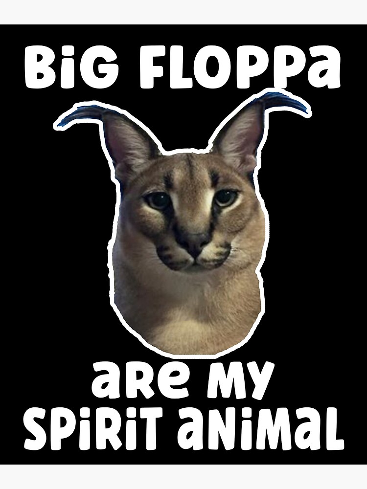 big floppa meme cat Sticker for Sale by LGBTHUMAN