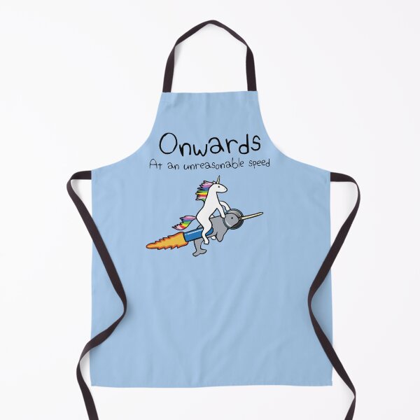 Item preview, Onwards! At An Unreasonable Speed (Unicorn Riding Narwhal) designed and sold by jezkemp.
