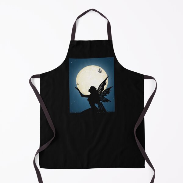Item preview, Winged Fairy Silhouette In the Moonlight - Fairy Court Design designed and sold by CreativNode.