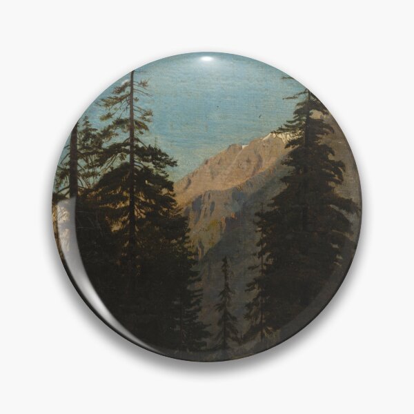 Item preview, Jean-Leon Gerome -Alpine Landscape  The Handegg, Switzerland, painting, 1850-1859 designed and sold by TeeARTHY.
