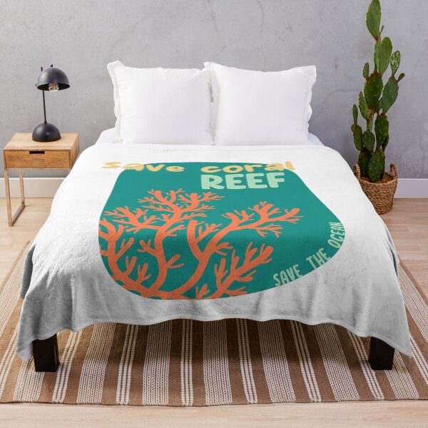 Item preview, Save Coral Reef, Save The Ocean designed and sold by DreamWorkshop.