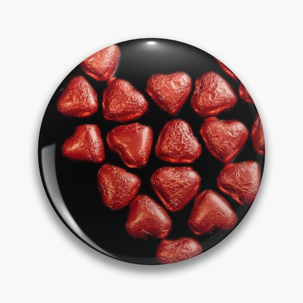 Item preview, Red Foiled Chocolate Hearts In Shape Of A Heart designed and sold by URbeloved-art.