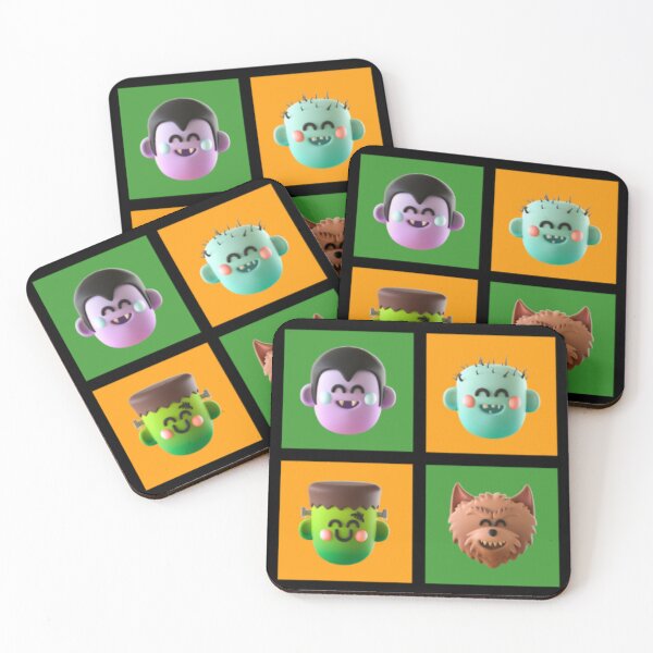 Item preview, 3D Cute Halloween Characters designed and sold by LMoonDesigns.