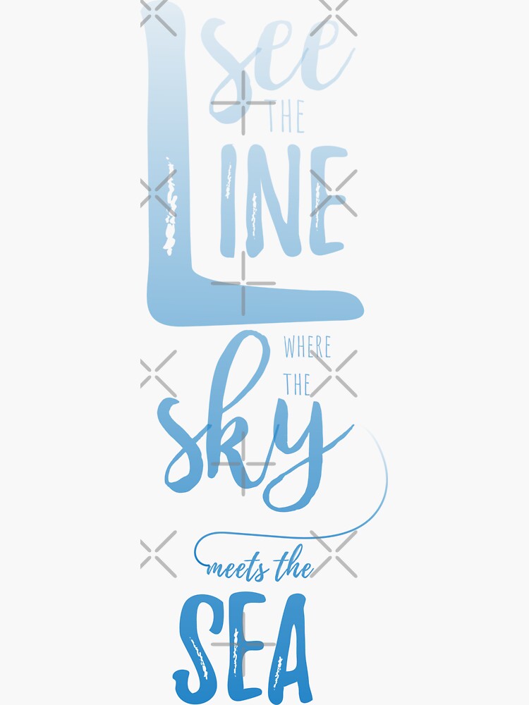 Sky & Sea Blue by darrianrebecca