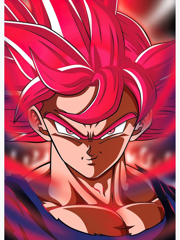 Dragon Ball Goku Ssj God | Poster