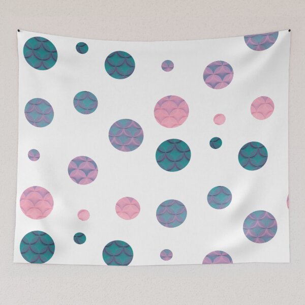 Item preview, Mermaid Scale Bubbles designed and sold by radiantdark.