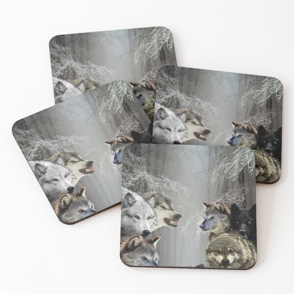 Item preview, PACK OF WOLVES designed and sold by johnnyssandart.