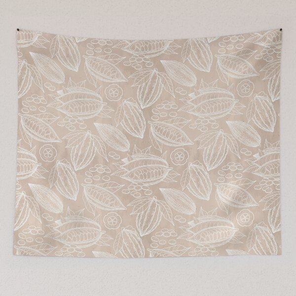 Item preview, Graphic cocoa fruits on aged paper.  designed and sold by Ekaterina Glazkova.