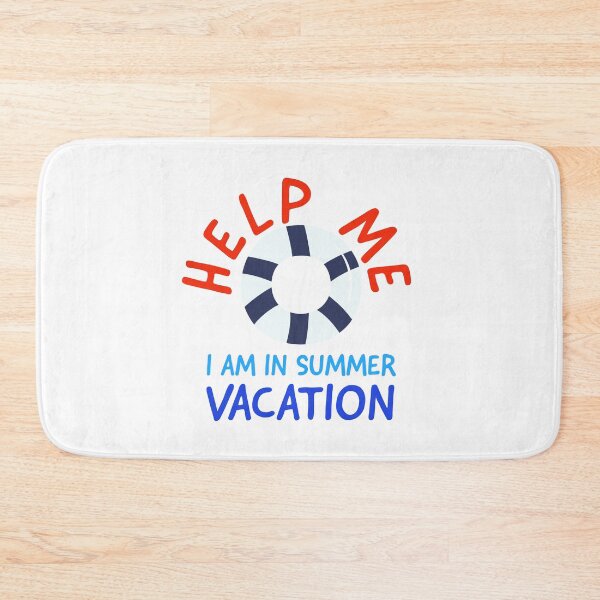 Item preview, help me i am in summer vacation - Summer Vacation quotes designed and sold by Mokastro.
