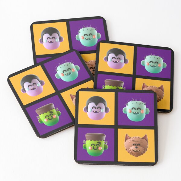 Item preview, 3D Cute Halloween Characters designed and sold by LMoonDesigns.