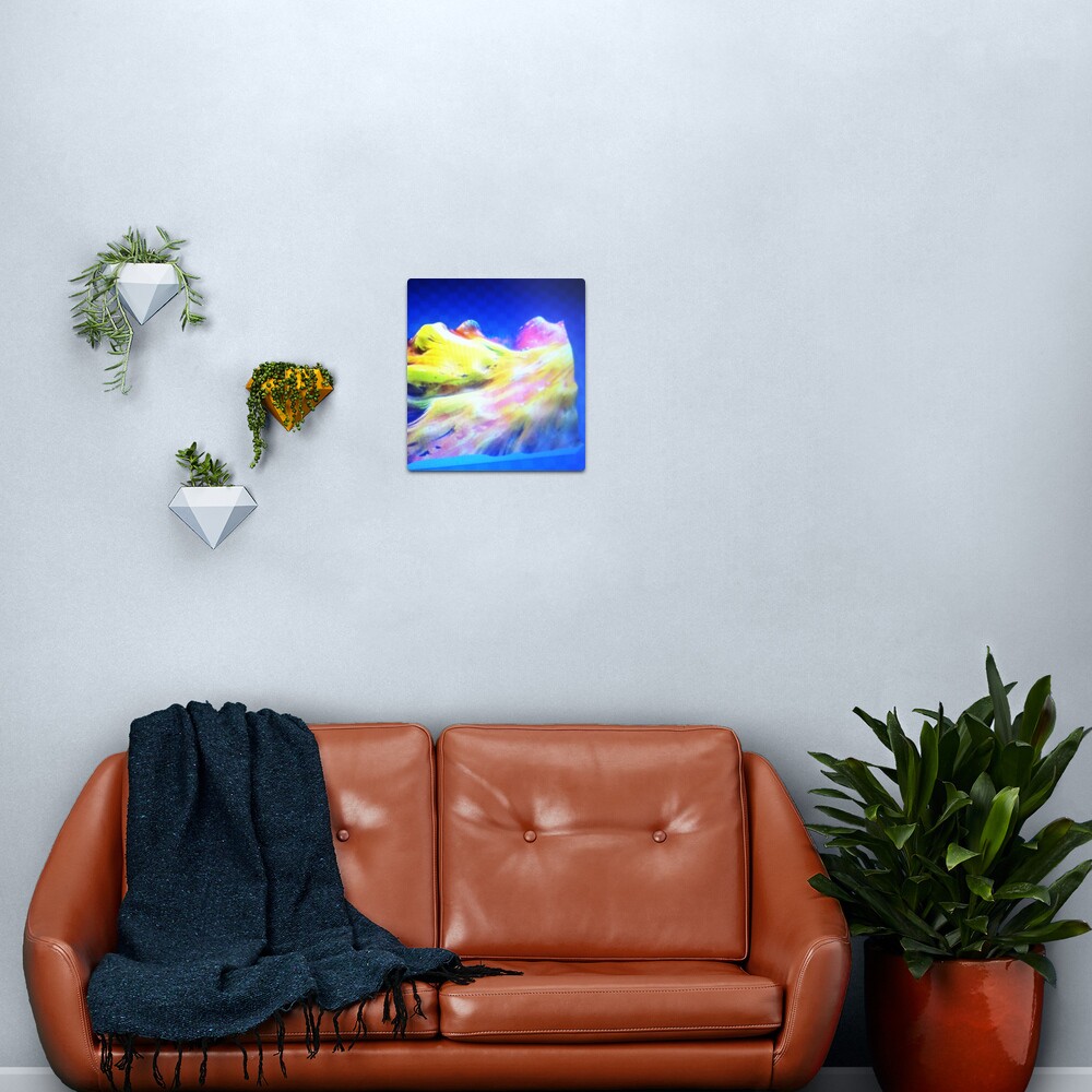 Floating! Metal Print