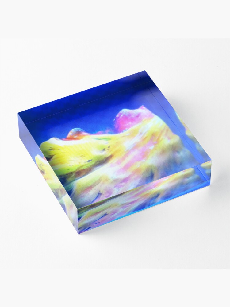 Alternate view of Floating! Acrylic Block