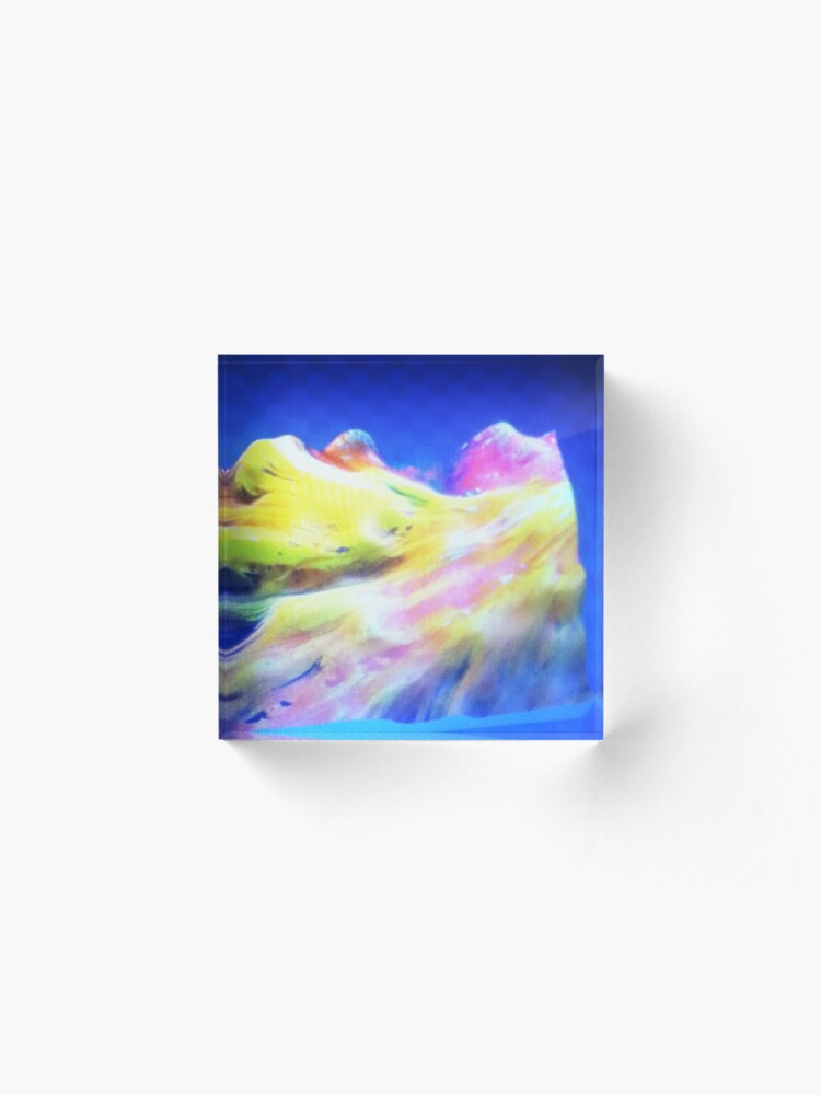 Alternate view of Floating! Acrylic Block