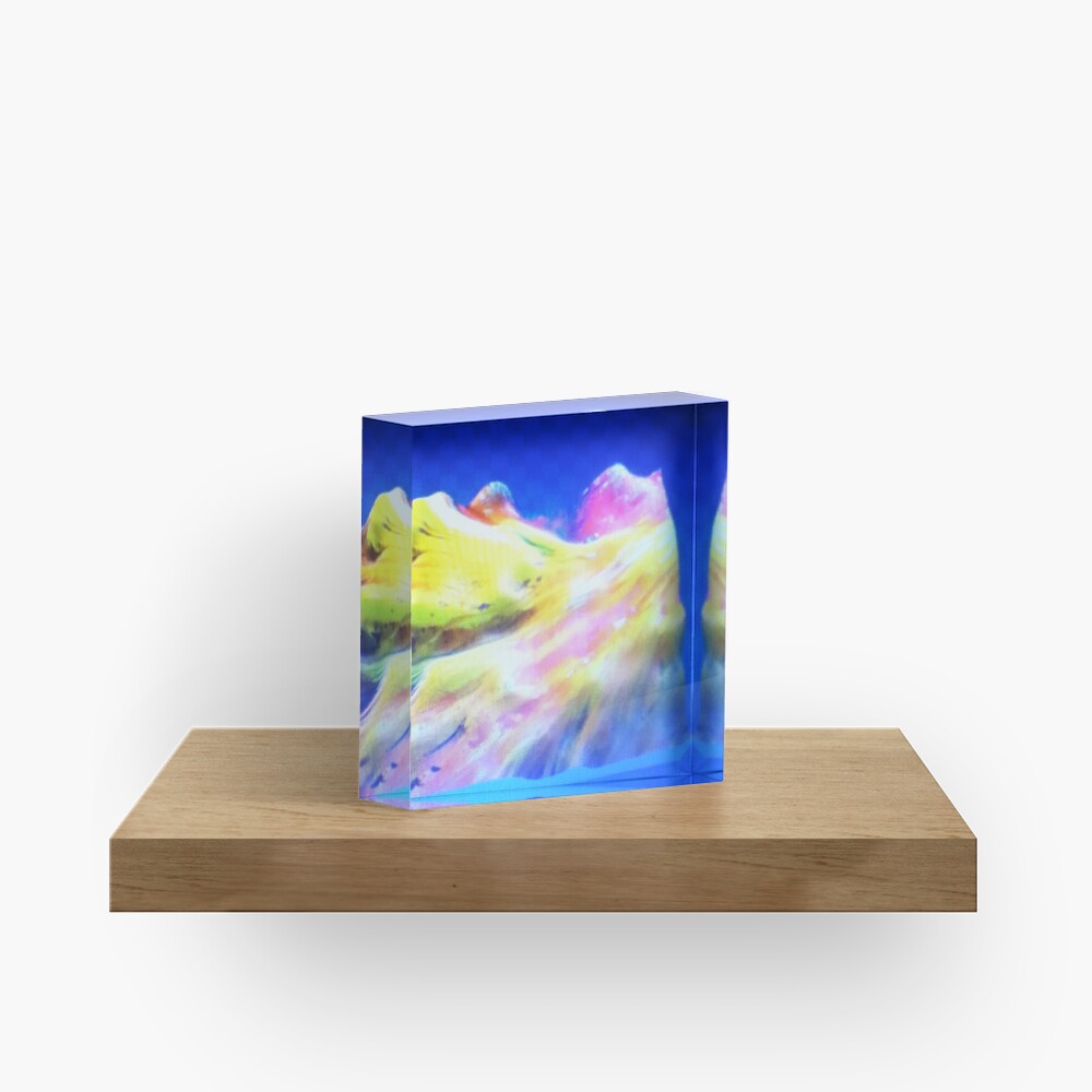 Floating! Acrylic Block