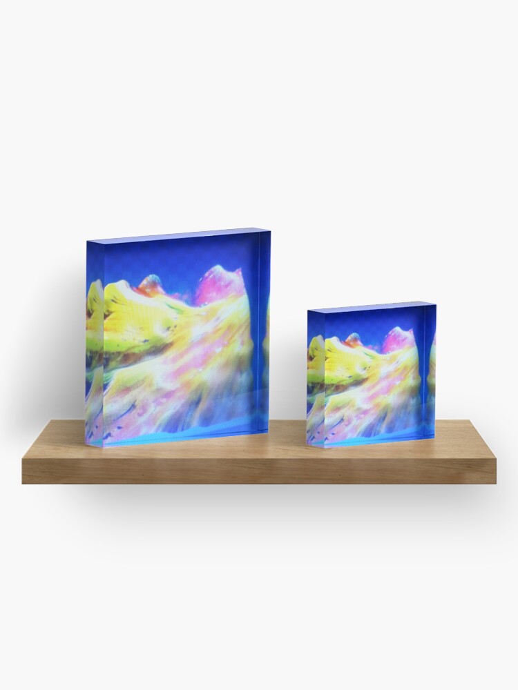 Alternate view of Floating! Acrylic Block