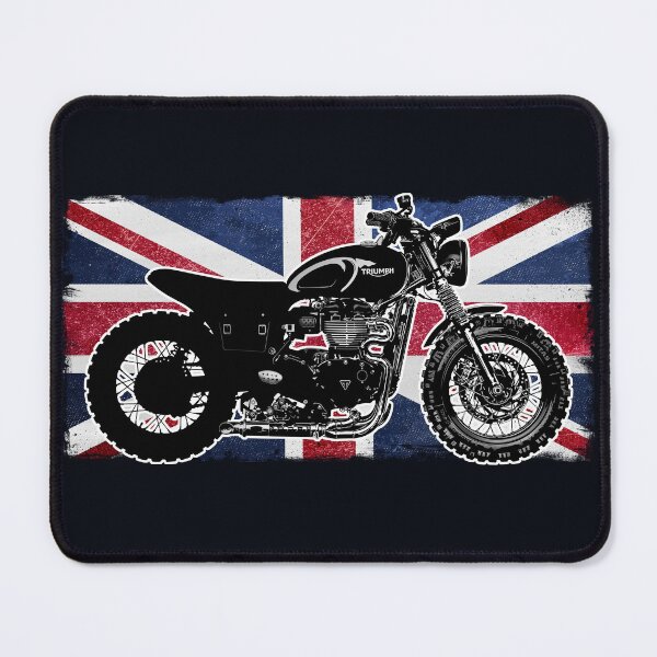 Item preview, Custom Scrambler | British Flag | Muscle Bikes Scrambler Bikes designed and sold by SW Longwave.