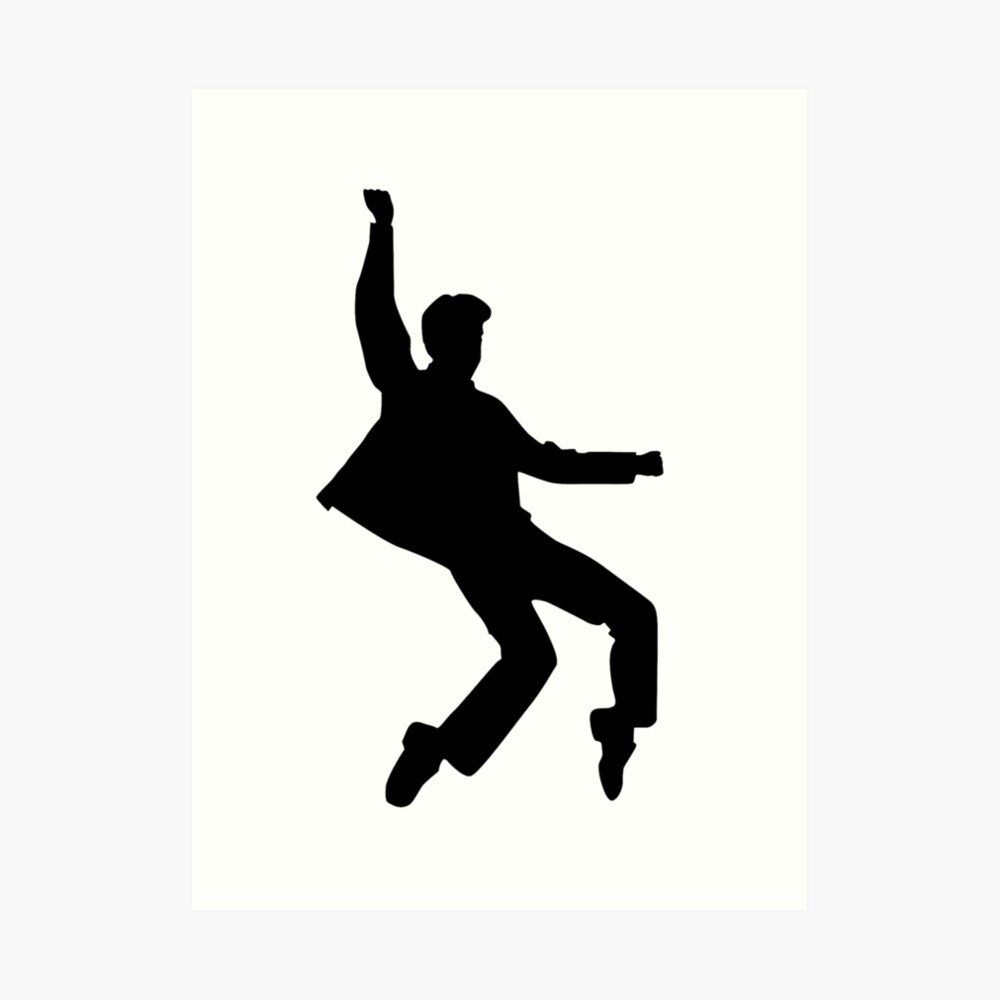 "elvis silhouette" Art Print by fahimahsarebel | Redbubble