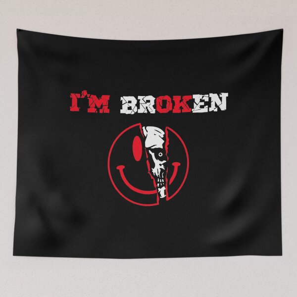 Item preview, Confused Smile I'm Broken Invisible Illness I'm OK Broken designed and sold by infinitecity751.