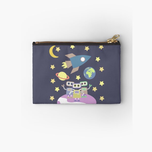 Item preview, Cool Robots In Space Design, Fun Kids Sci-Fi Design designed and sold by TrulyEpoque.