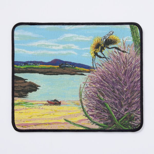 Item preview, Bee on Beach at Trearddur Bay designed and sold by LymphomaLass.