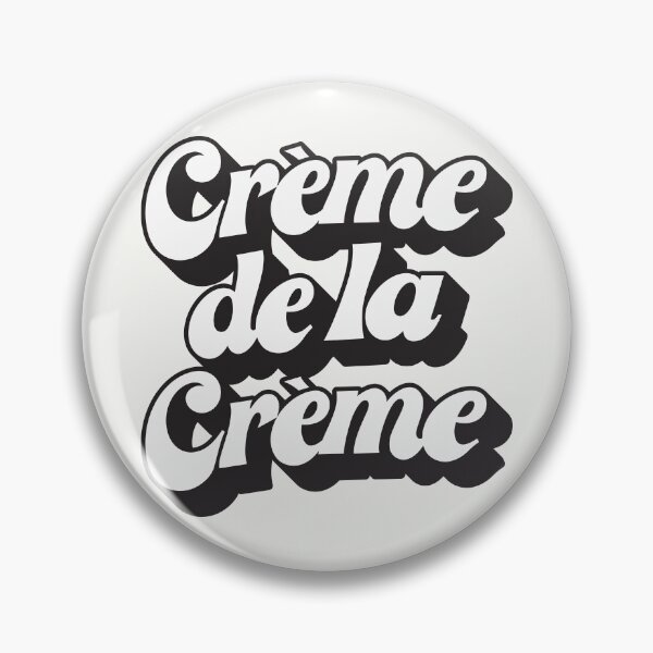 Artikelvorschau, Creme De La Creme - Typografie entworfen und verkauft von souloff.