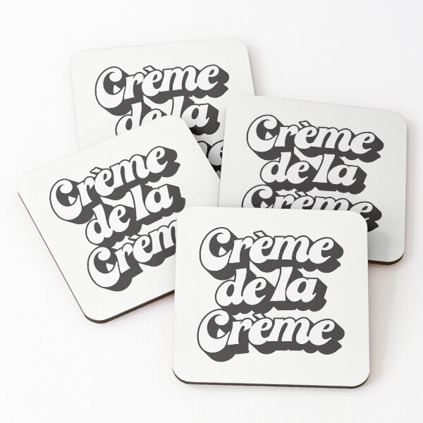 Artikelvorschau, Creme De La Creme - Typografie entworfen und verkauft von souloff.