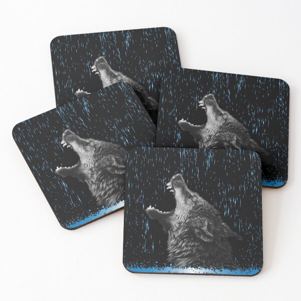 Item preview, WOLF IN THE RAIN designed and sold by johnnyssandart.