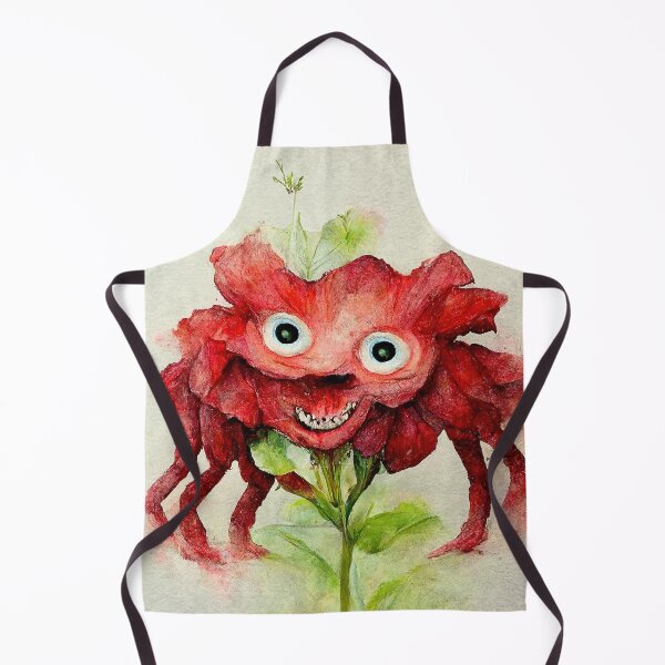 Item preview, Alyssa the Watercolor Flower Monster designed and sold by pixelista.
