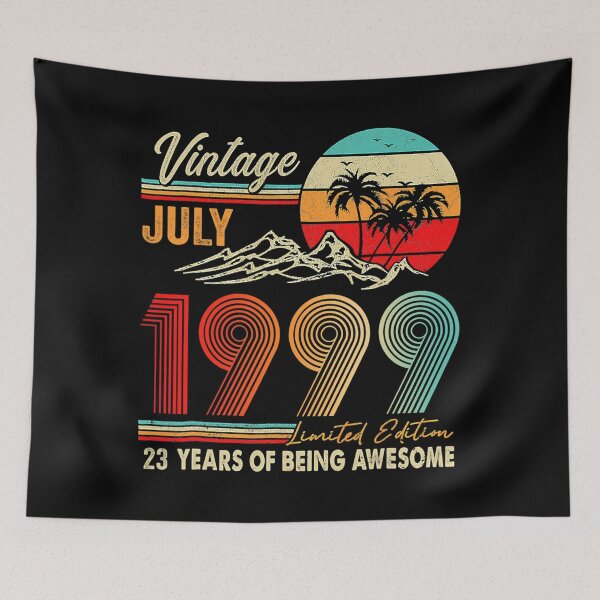 Item preview, 23 Years Old 23rd Birthday Decoration July 1999 designed and sold by adorableacademy.