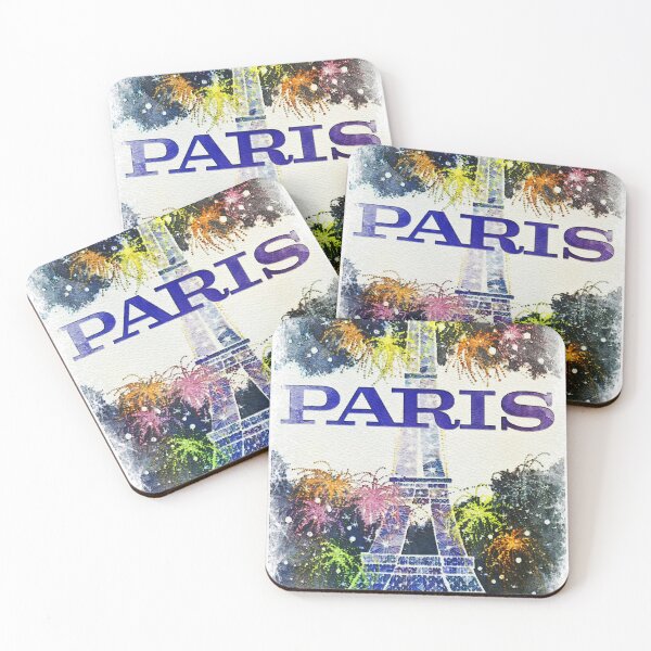 Item preview, Watercolour Paris Vintage Travel Poster  designed and sold by AKR-Hobby.
