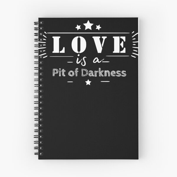 Item preview, love is a pit of darkness designed and sold by KHAFiT.