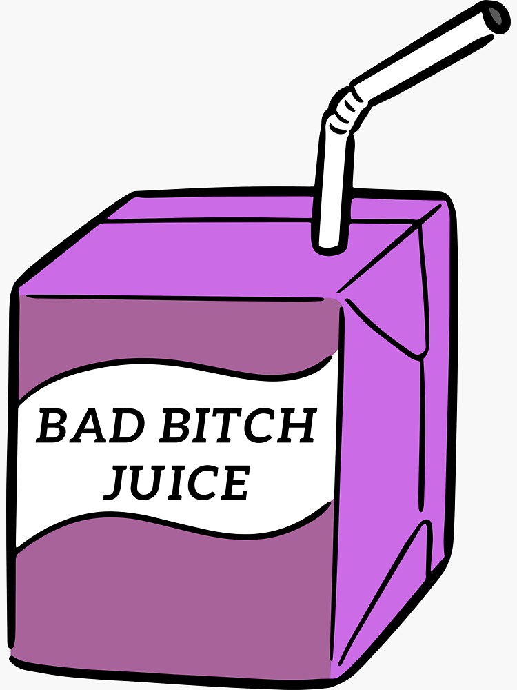Pour The Juice, Trending Sticker for Sale by ElwoodHinson
