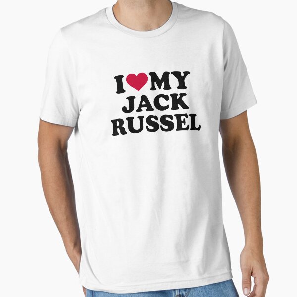 Item preview, I love my Jack Russel designed and sold by Designzz.