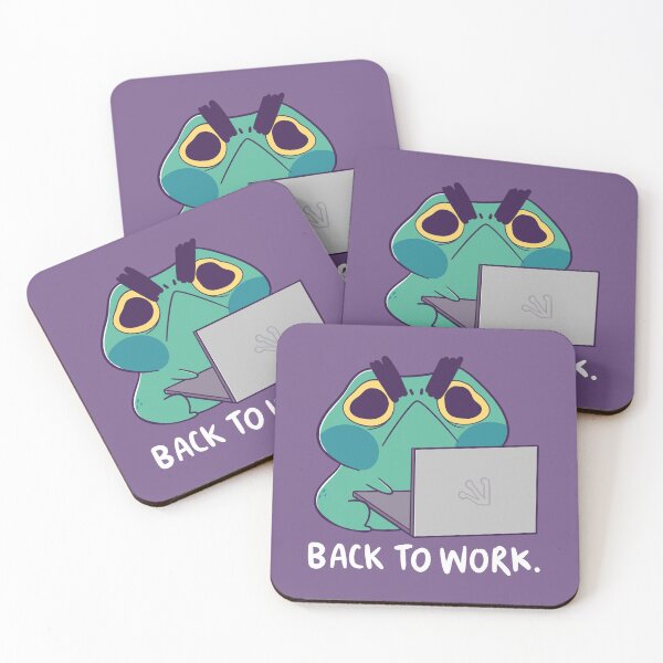 Item preview, Frog is Back to Work designed and sold by TaylorRoss1.