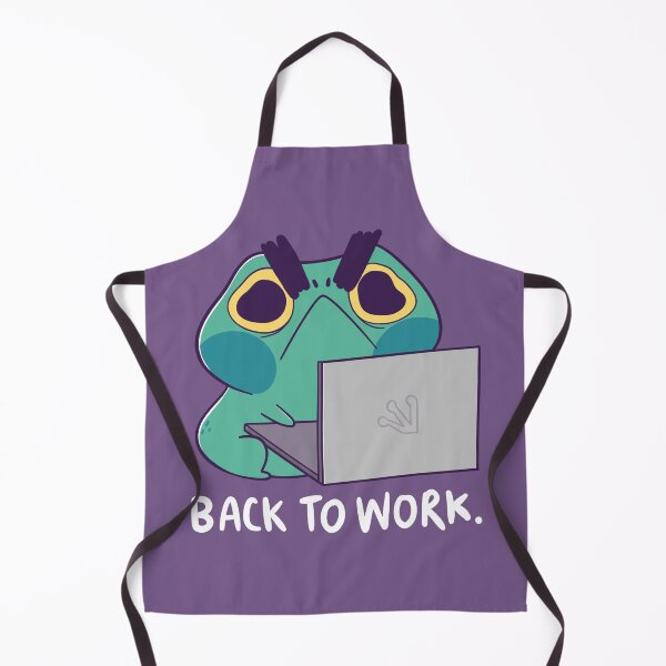 Item preview, Frog is Back to Work designed and sold by TaylorRoss1.