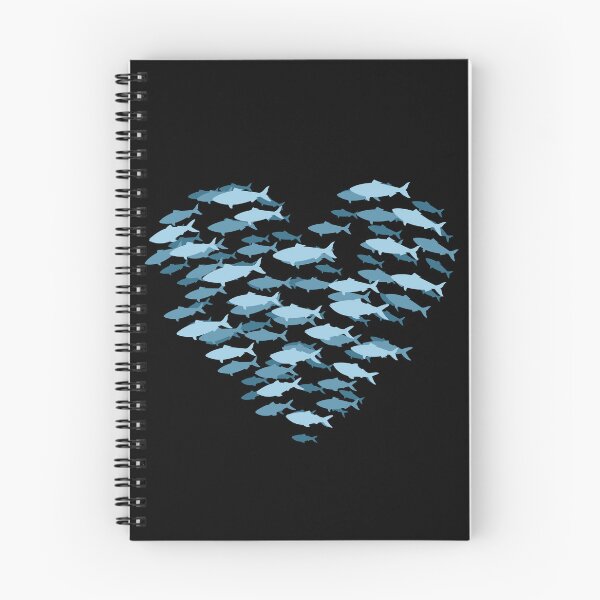 Item preview, Ocean Heart - School Of Fish designed and sold by ObjectOrigin.