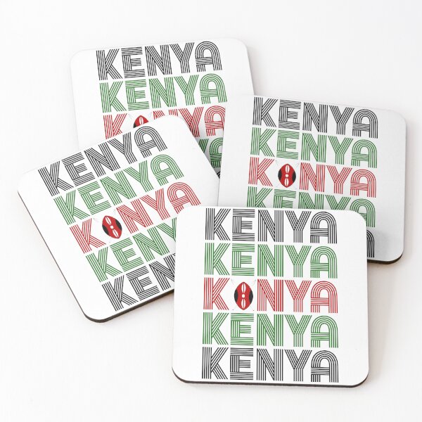 Item preview, Kenya Kenyan Flag Colors Design designed and sold by PearlMoonGrapes.