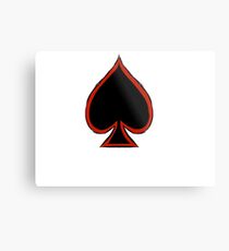 Spade Metal Print
