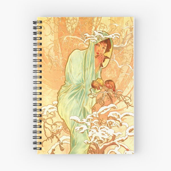 Item preview, Alfons Mucha Winter designed and sold by OldTimeArt.