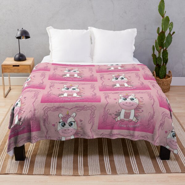 Item preview, I love Unicorns designed and sold by Sonia Jones Art.