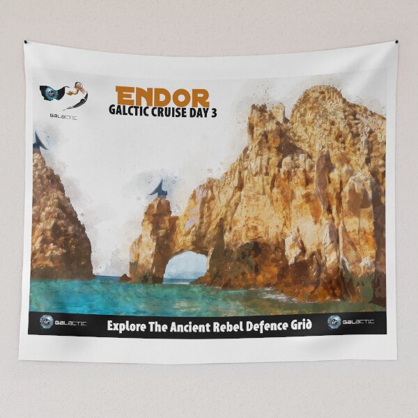 Item preview, Endor Travel Poster designed and sold by Peter Hoggan.