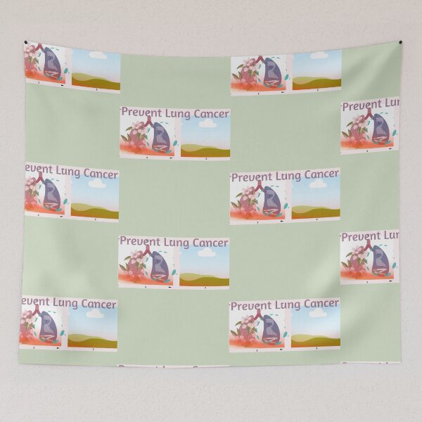 Item preview, World Lung Cancer Day - Prevent Lung Cancer designed and sold by pqrstshirts.