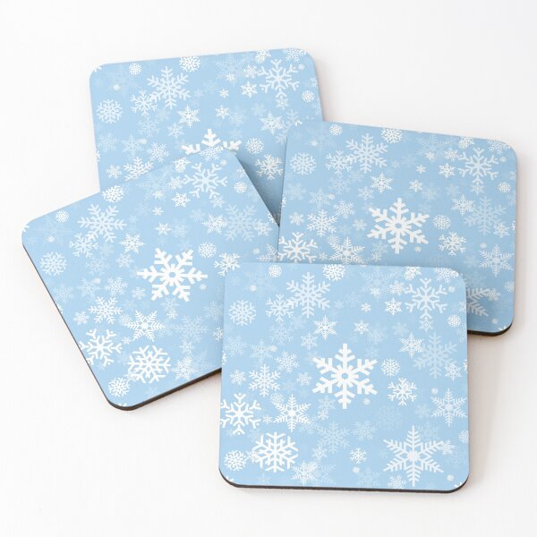 Item preview, Snowflakes Pattern in Baby Blue designed and sold by Garaga.