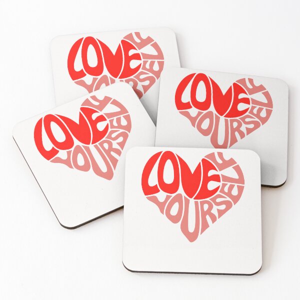 Item preview, Love Yourself Monogram Heart Design designed and sold by Peter Stawicki.