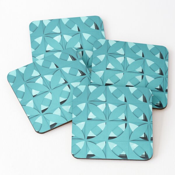 Item preview, blue 3d modern Southwest Floor Pillow designed and sold by designerr23 ⭐⭐⭐⭐⭐.